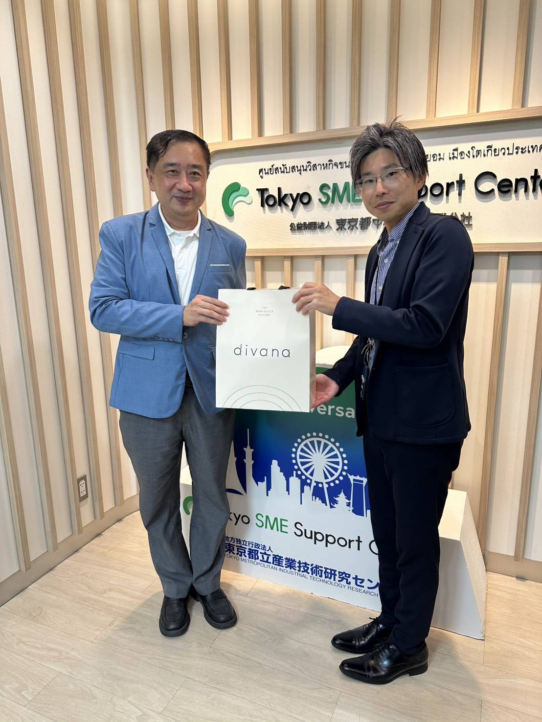 สมาคมส่งเสริมเทคโนโลยี (ไทย-ญี่ปุ่น) แสดงความยินดีผู้บริหาร Tokyo SME Support Center (Thailand Branch) เสริมความร่วมมือไทย–ญี่ปุ่น