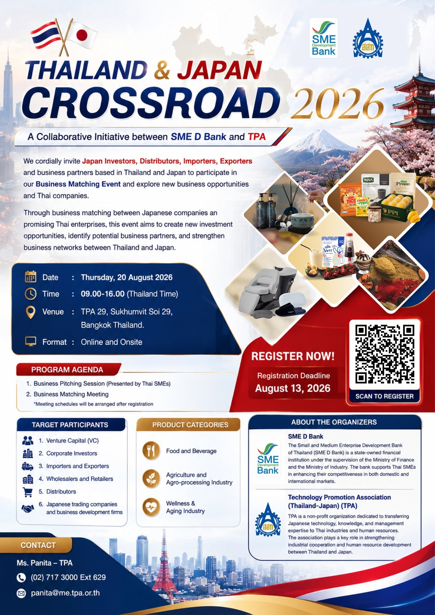 Thailand & Japan Crossroad 2026 -- link