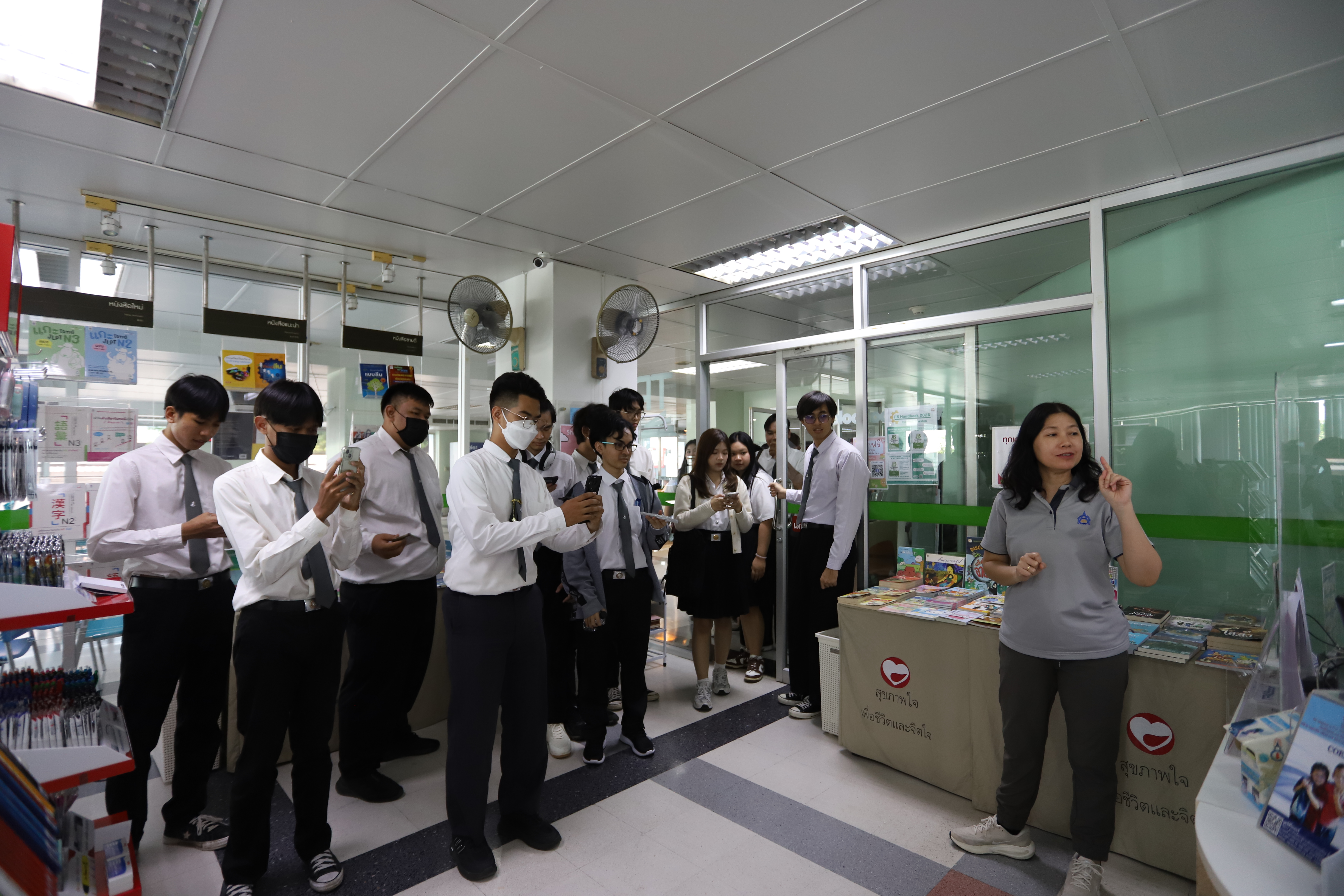 เยี่ยมชมพื้นที่และกิจกรรมภายในสมาคม